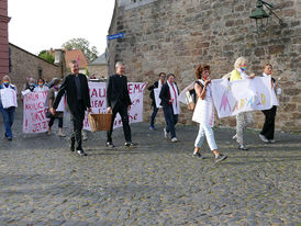 Maria 2.0: Demonstration in Fulda (Foto: Karl-Franz Thiede)